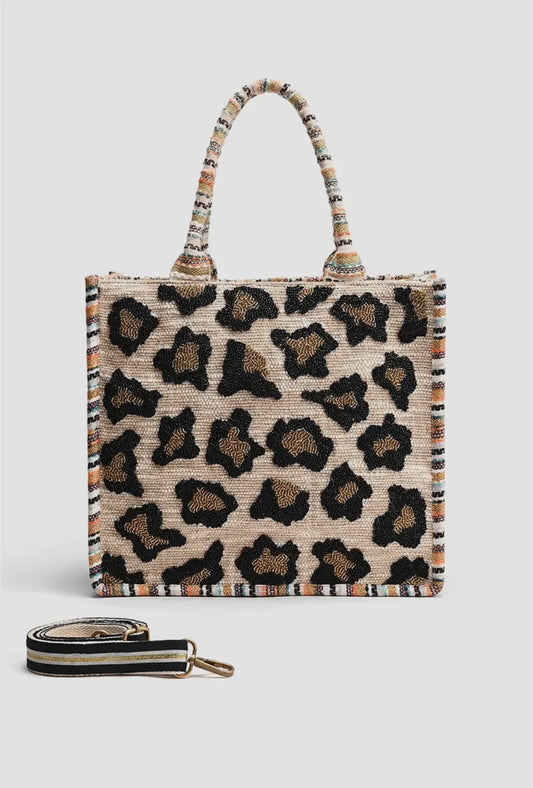 Luxe Leopard Day Tote