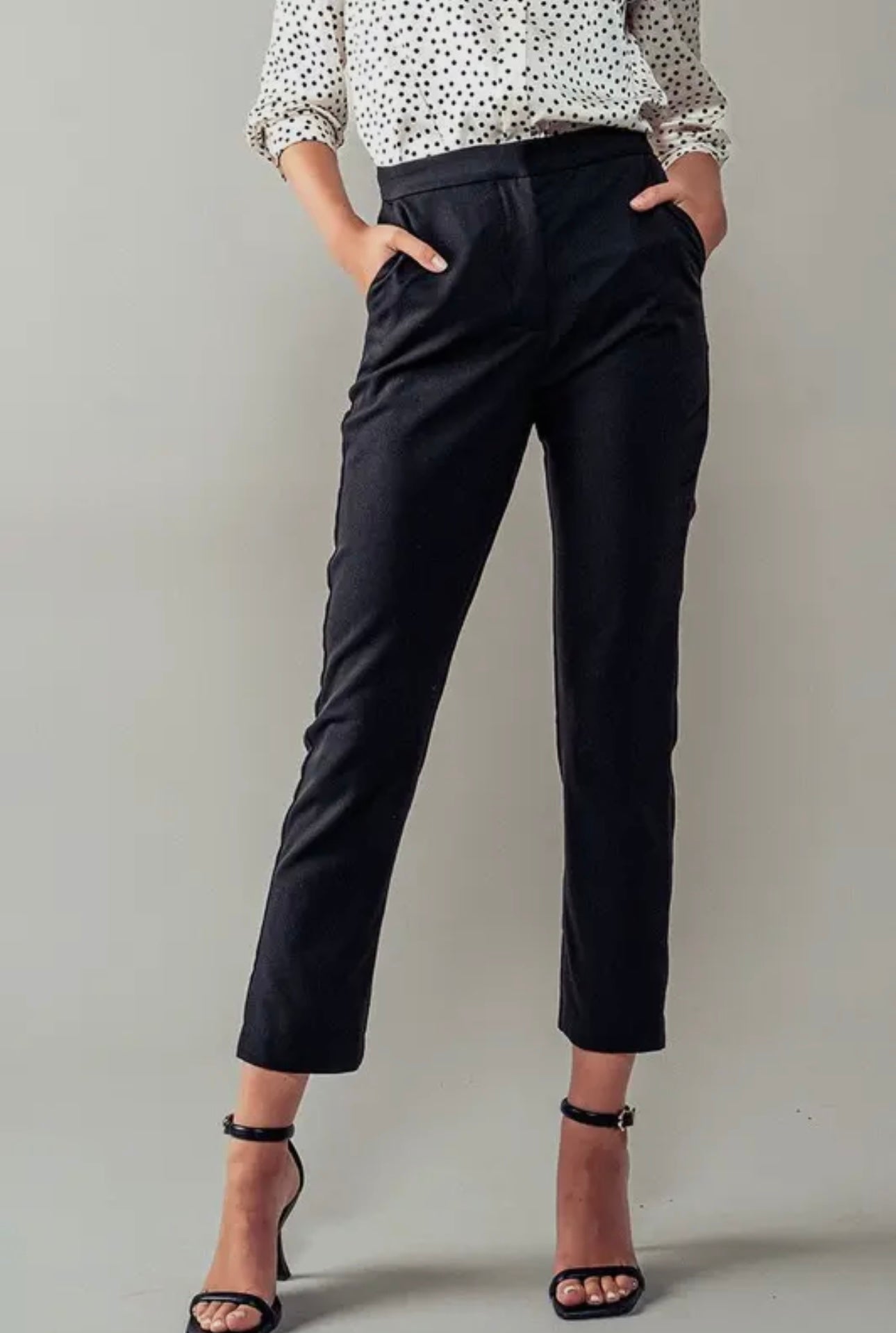 Chic Cropped Trousers