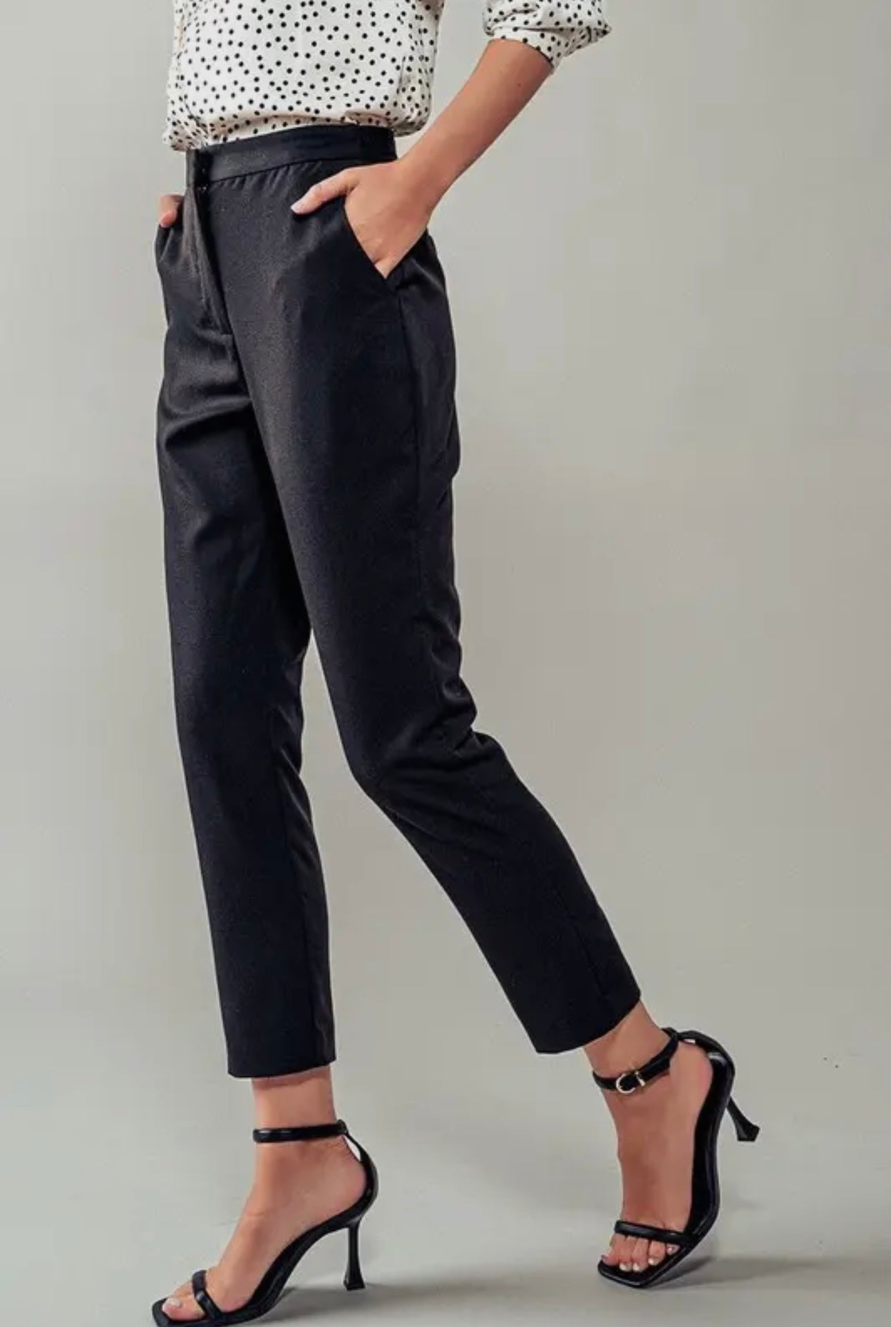 Chic Cropped Trousers