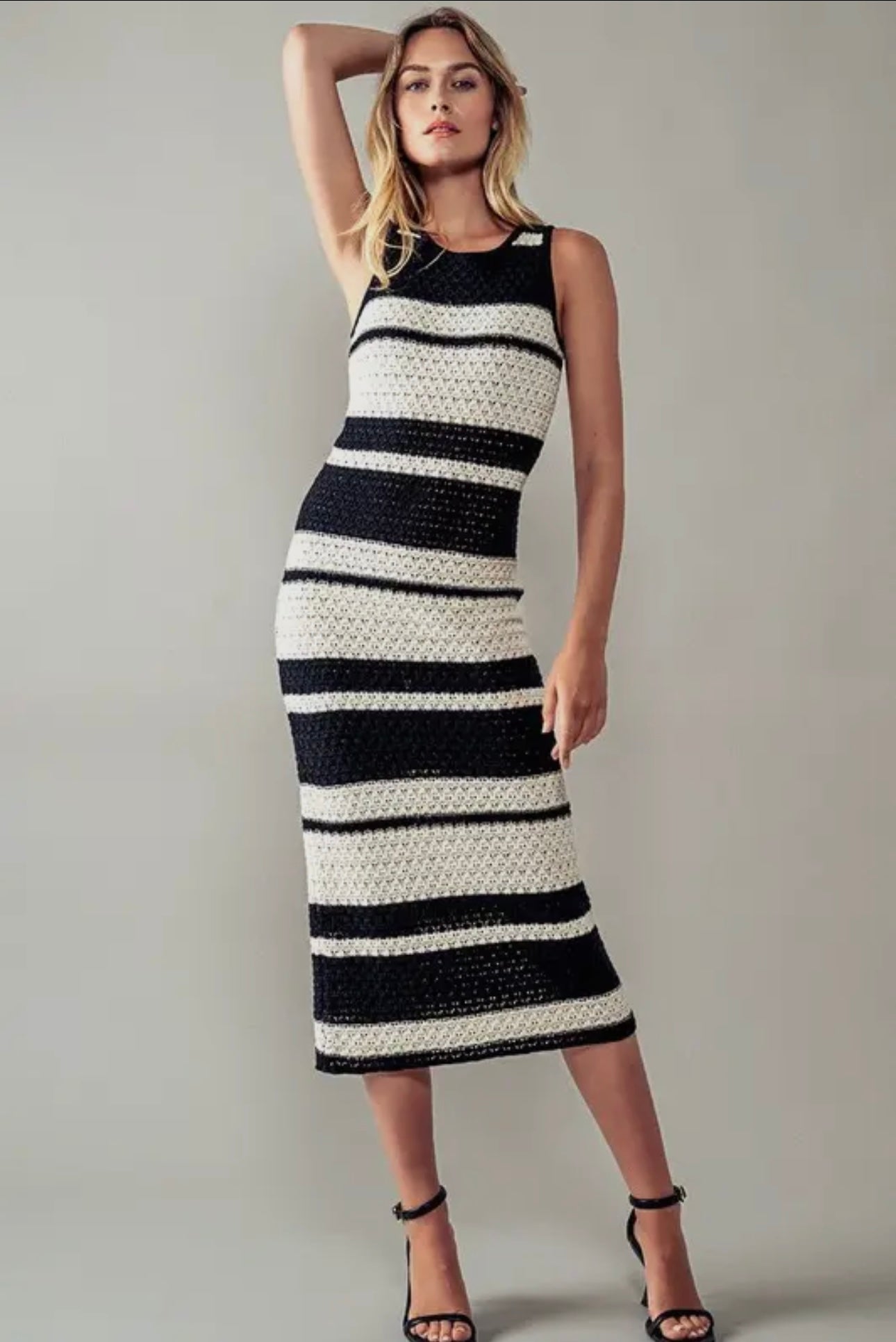 Crochet Midi Dress